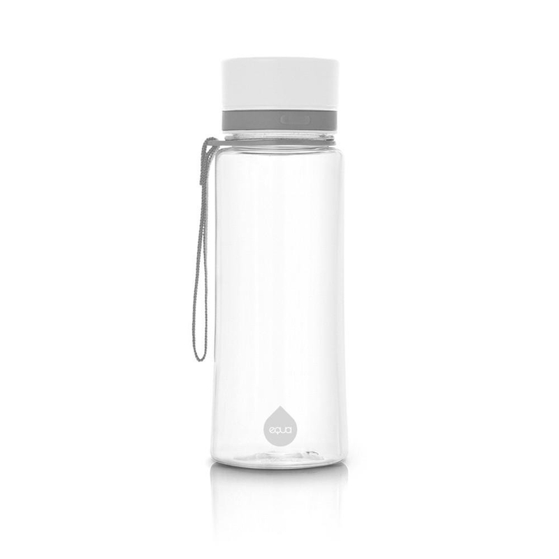EQUA BPA-mentes műanyag kulacs - fehér (600 ml)