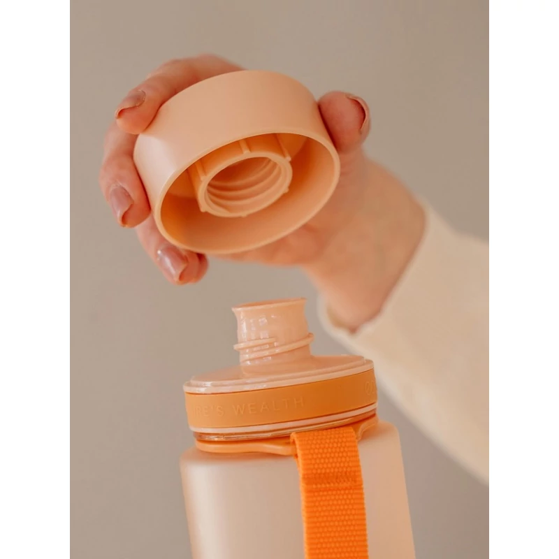 EQUA BPA-mentes műanyag kulacs - sunrise (600 ml)