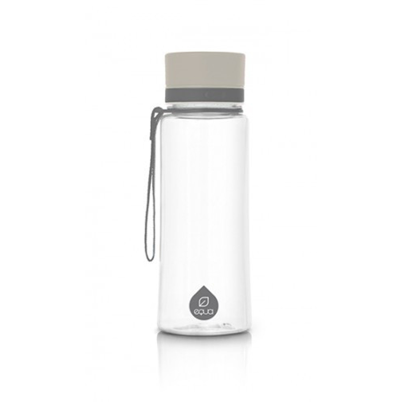 EQUA BPA-mentes műanyag kulacs - szürke (600 ml)