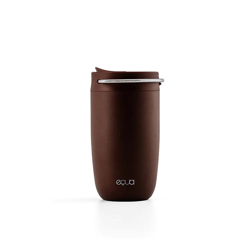 Equa Termoszbögre - barna ezüst fogantyúval (300 ml)