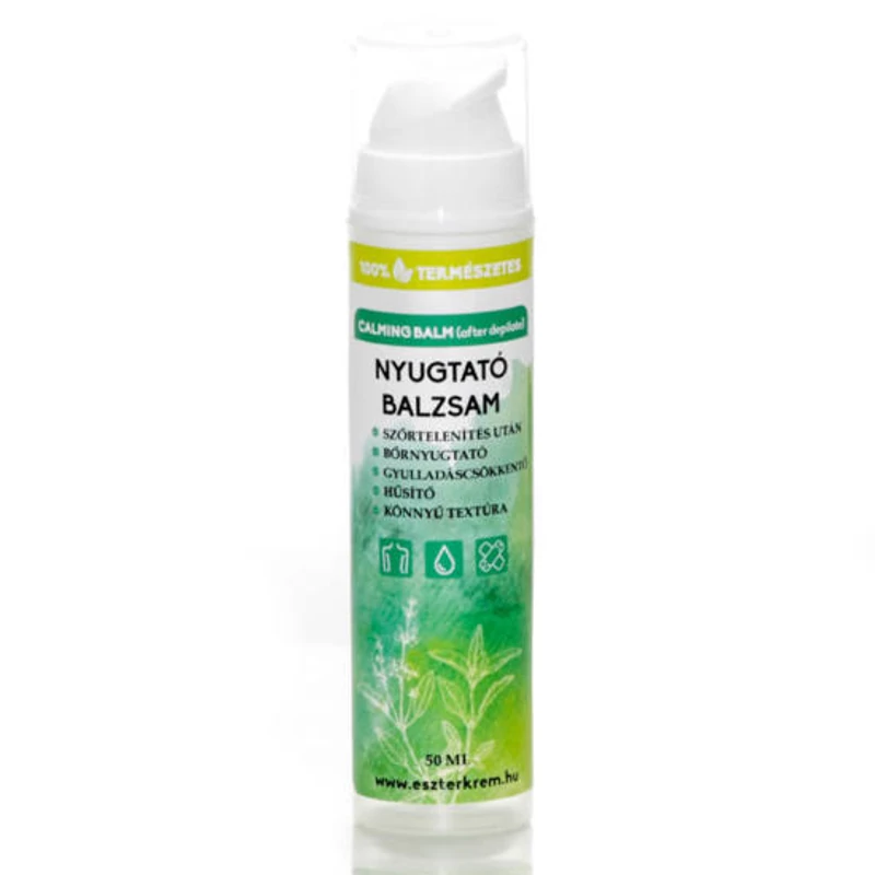 Eszterkrém Nyugtató balzsam szőrtelenítés után (50 ml)