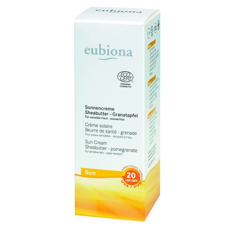 Eubiona Napkrém LSF20 - sheavaj-gránátalma (50 ml)