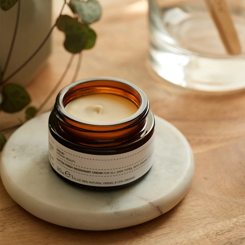 Evolve Beauty Cotton Fresh krémdezodor (30 ml)