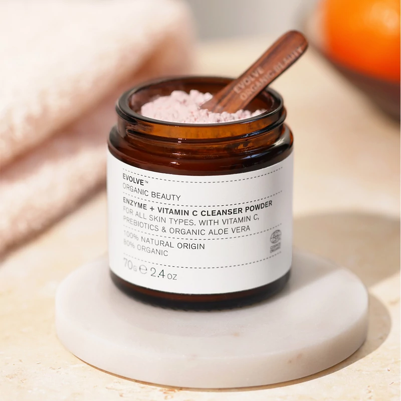 Evolve Beauty Enzim + C-vitamin arctisztító por (70 g)