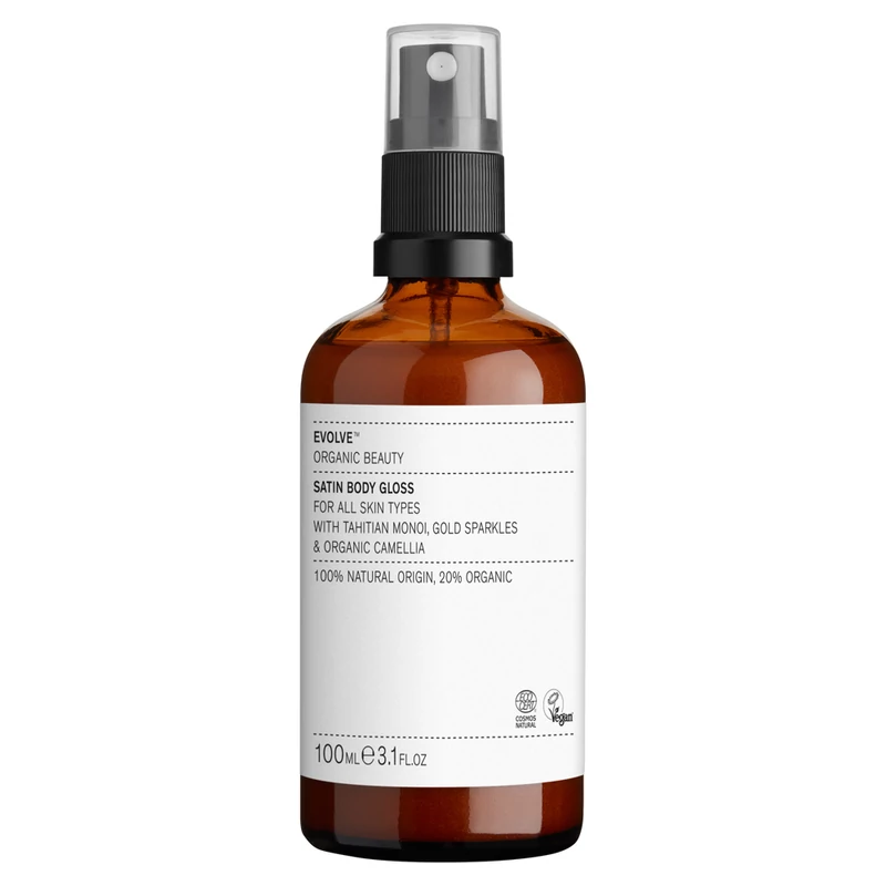 Evolve Beauty Satin Ragyogó száraz olaj (100 ml)