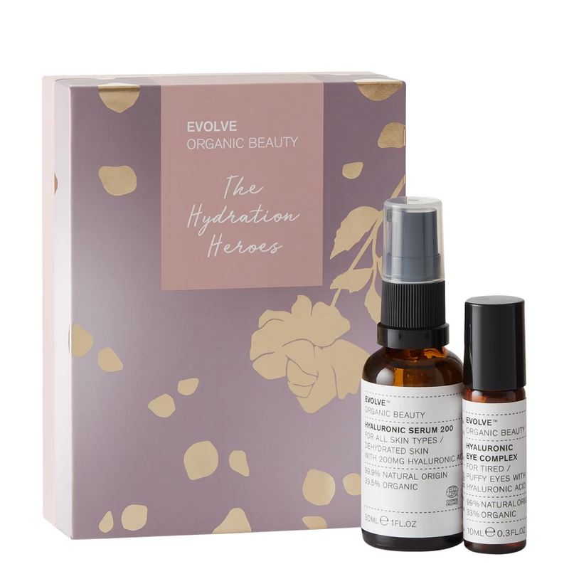 Evolve Beauty The Hydration Heroes Hidratáló arcápoló szett hyaluronsavval (1 db)