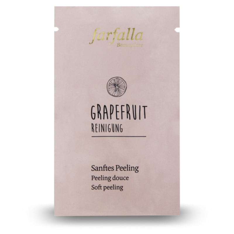 Farfalla Grapefruit Gyengéd tisztító peeling (7 ml)