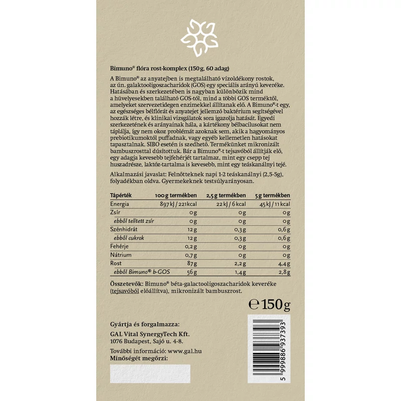 GAL Flóra rost-komplex (150 g)