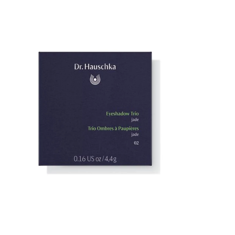 Dr. Hauschka Szemhéjpúder trió 02 (jáde) csomagolásban