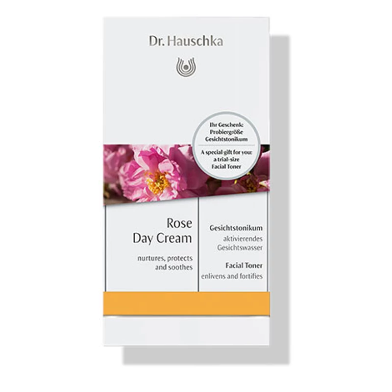 Dr. Hauschka Harmónia Duó - Rózsa nappali krém + ajándék próba 10 ml Arctonik