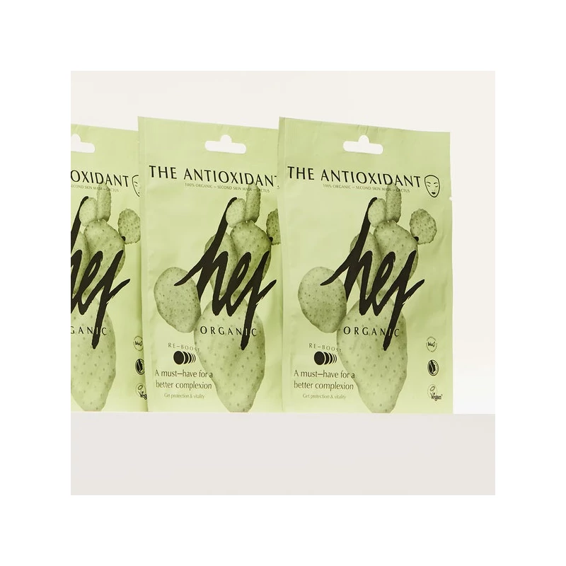 Hej Organic The Antioxidant Antioxidáns fátyolmaszk (18 g)