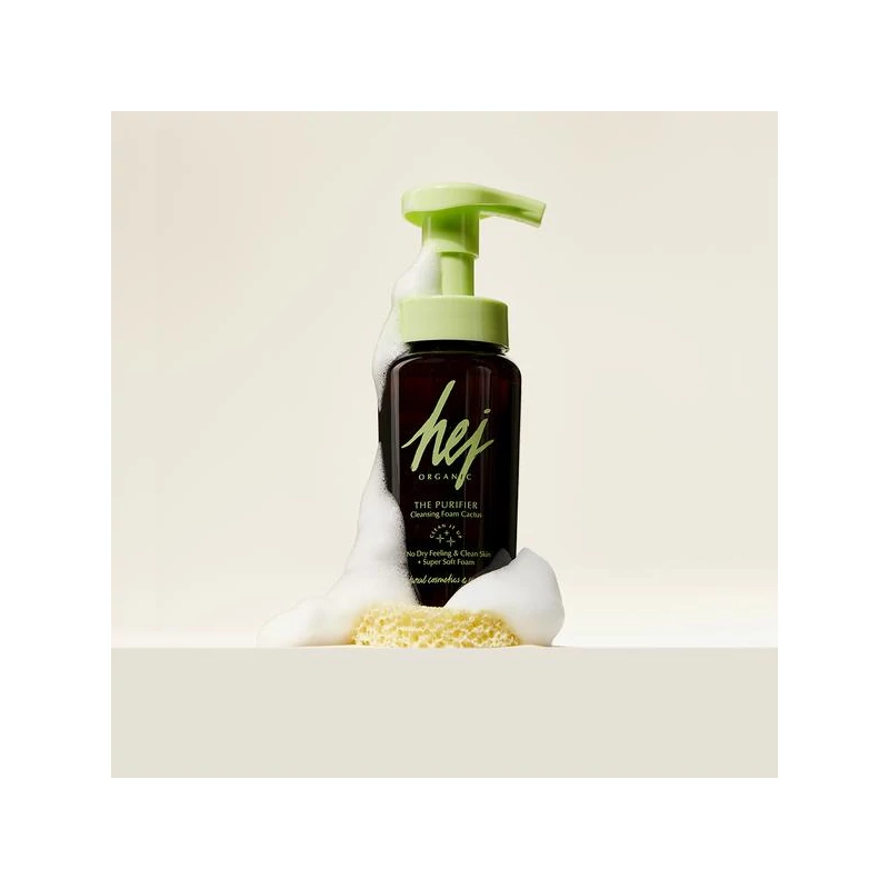 Hej Organic The Purifier Kaktusz habzó arctisztító (150 ml)