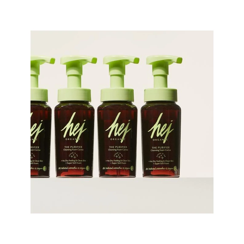Hej Organic The Purifier Kaktusz habzó arctisztító (150 ml)