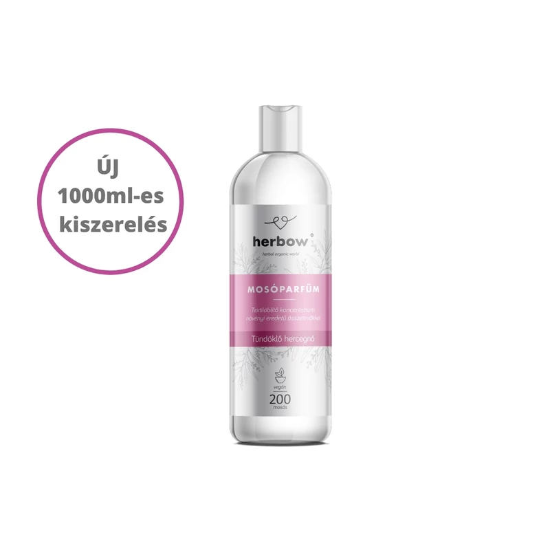 Herbow Mosóparfüm - tündöklő hercegnő (1000 ml)