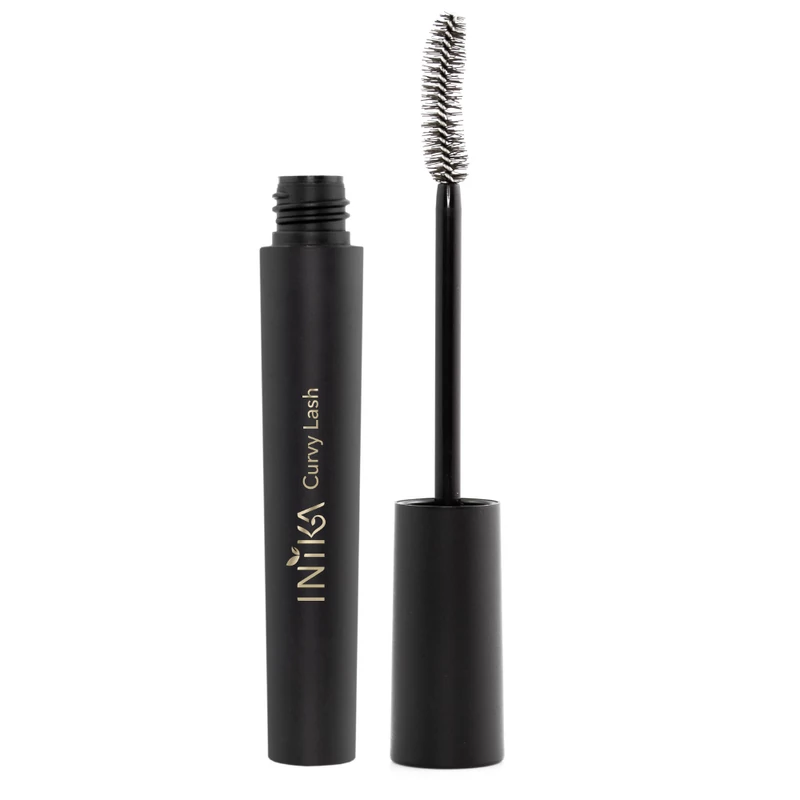 INIKA Curvy Lash vegán szempillaspirál - black (8 ml)