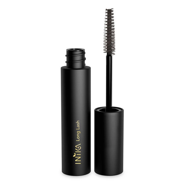 INIKA Long lash vegán szempillaspirál - black (8 ml)
