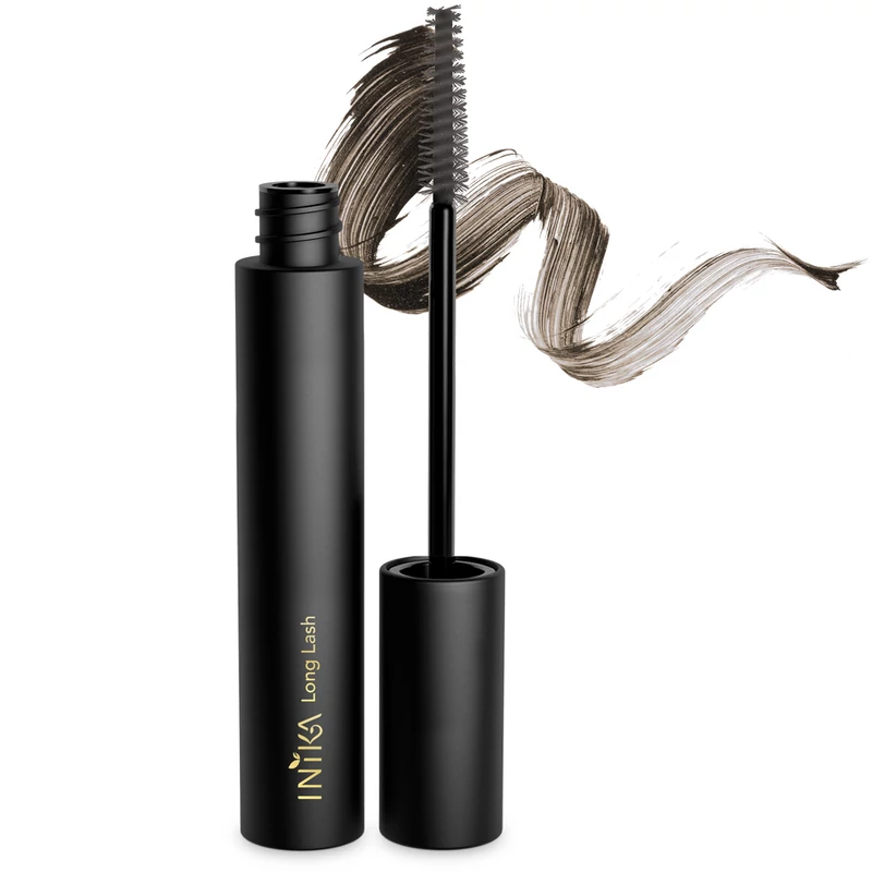 INIKA Long lash vegán szempillaspirál - brown (8 ml)