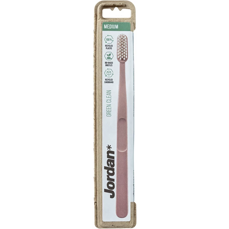 Jordan Green Clean Fogkefe - felnőtt, medium (1 db)
