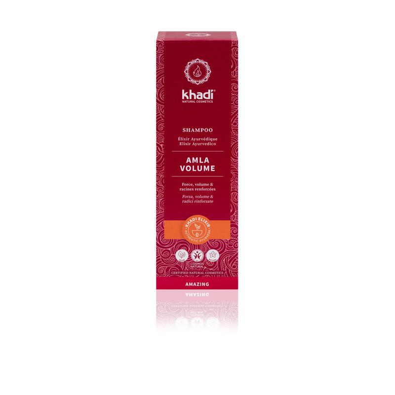 Khadi Amla Volume sampon ayurvédikus elixírrel (200 ml)