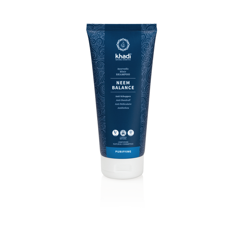Khadi Neem Balance sampon ayurvédikus elixírrel (200 ml)