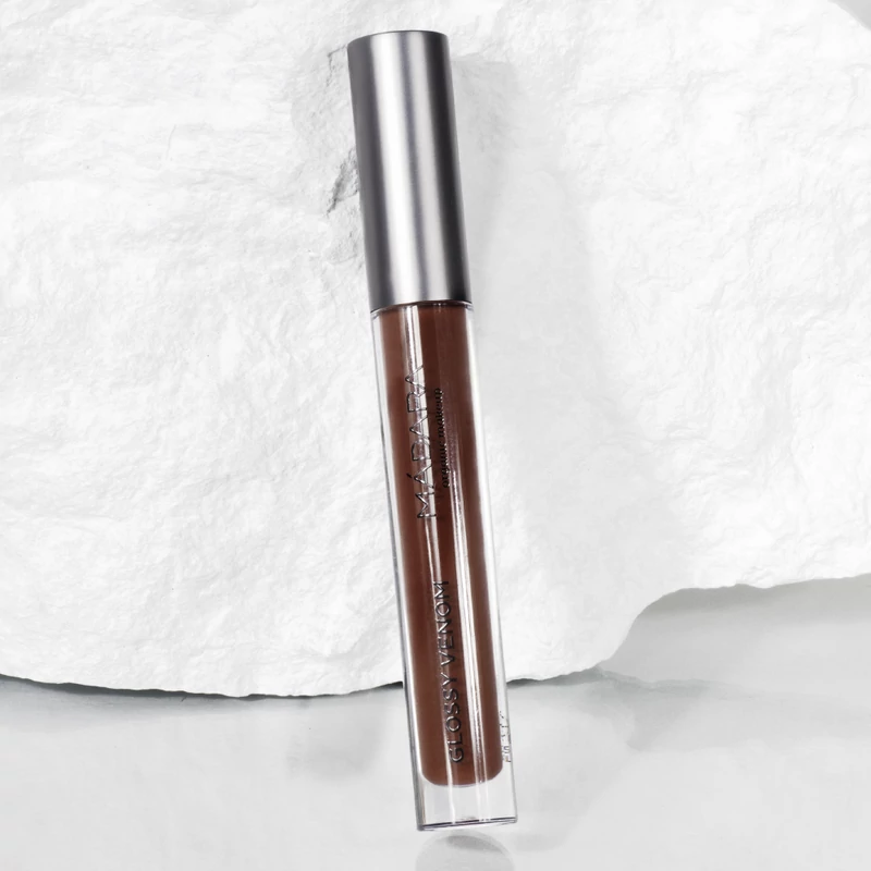 Mádara Glossy Venom Hidratáló ajakfény - Vegan Red #75 (4 ml)