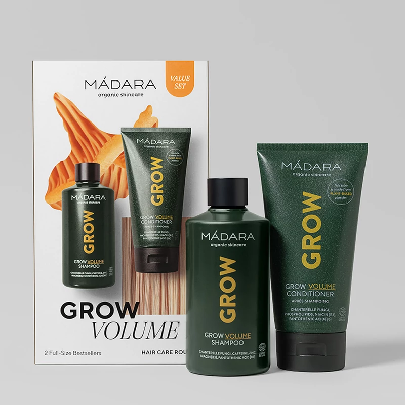 Mádara Grow Volume Best seller hajápoló szett (1 db)