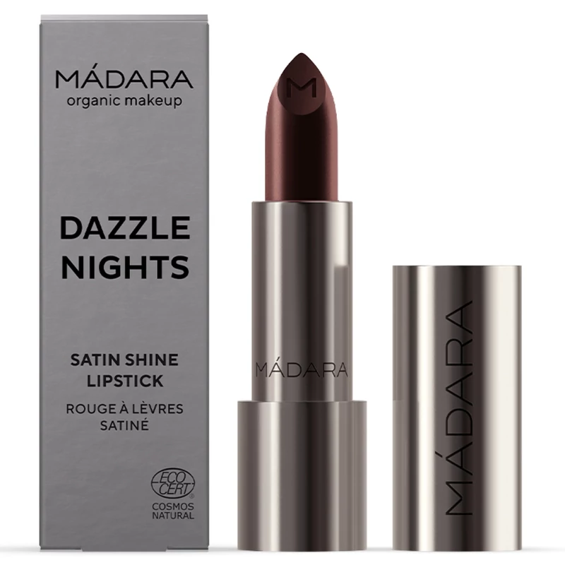 MÁDARA Dazzle Nights Szatén fényű krémes ajakrúzs - Dominance (3,8 g)