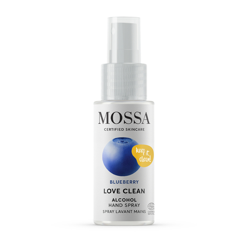 Mossa Love Clean Kéztisztító spray (50 ml)