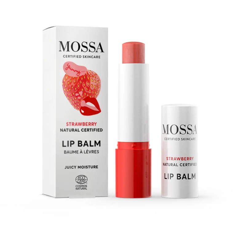 Mossa Vitamin Care Hidratáló kézkrémMossa Ajakbalzsam - eper (4,5 g)