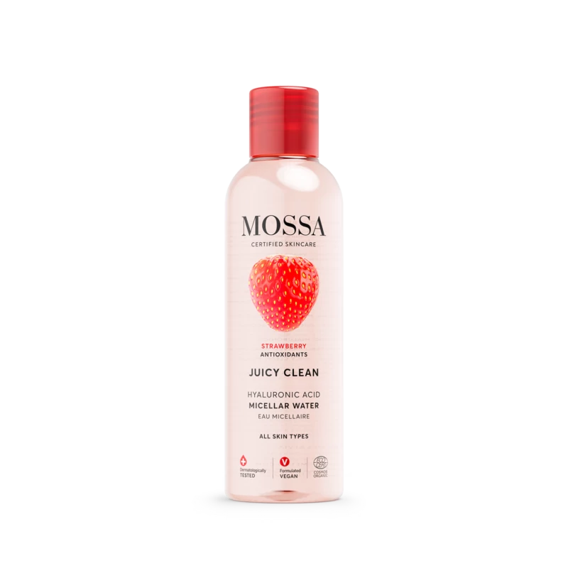 Mossa Juicy Clean Micellás víz hyaluronsavval (200 ml)
