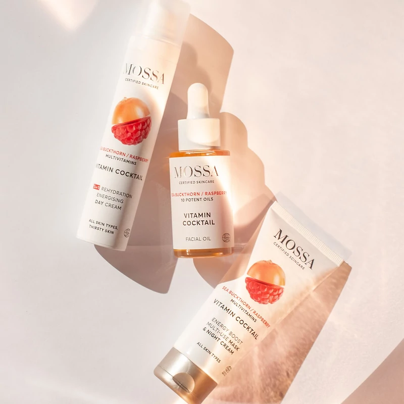Mossa Vitamin Cocktail Intenzív Hidratáló és energetizáló nappali arckrém (50 ml)