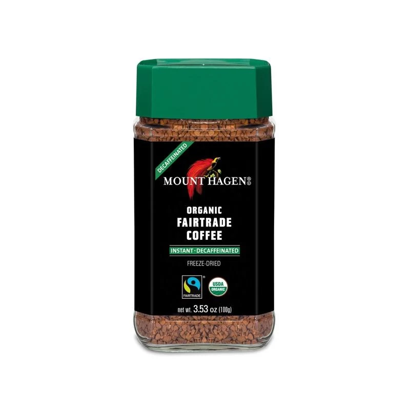 Mount Hagen Bio instant kávé - koffeinmentes (100 g)