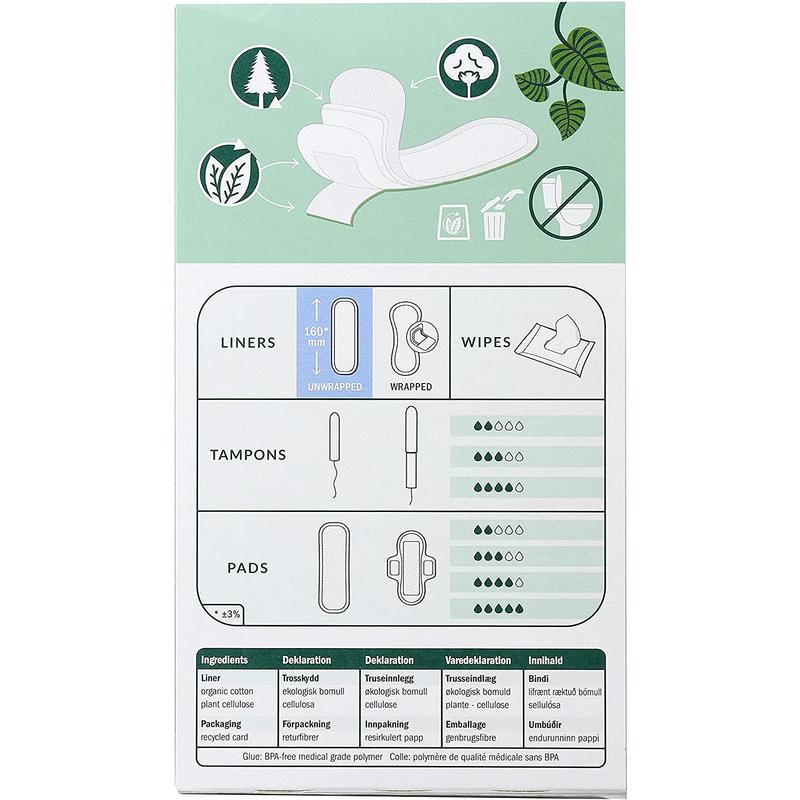 Natracare bio tisztasági betét - mini (30 db)