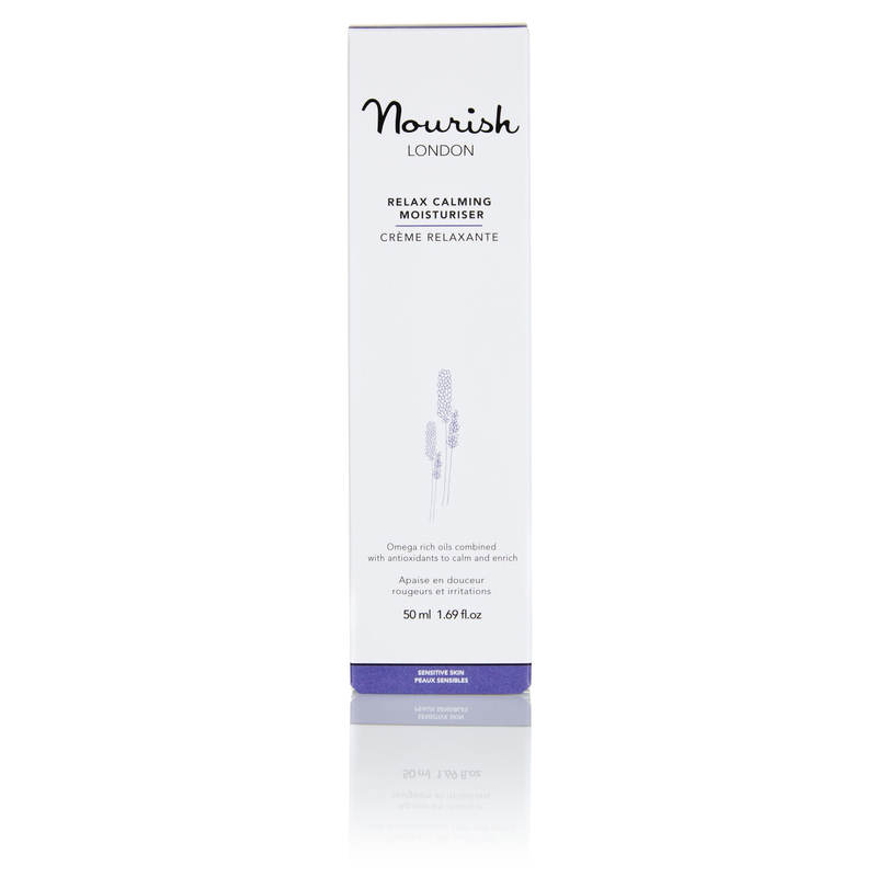 Nourish Relax: Nyugtató archidratáló krém - érzékeny, irritált bőrre (50 ml)