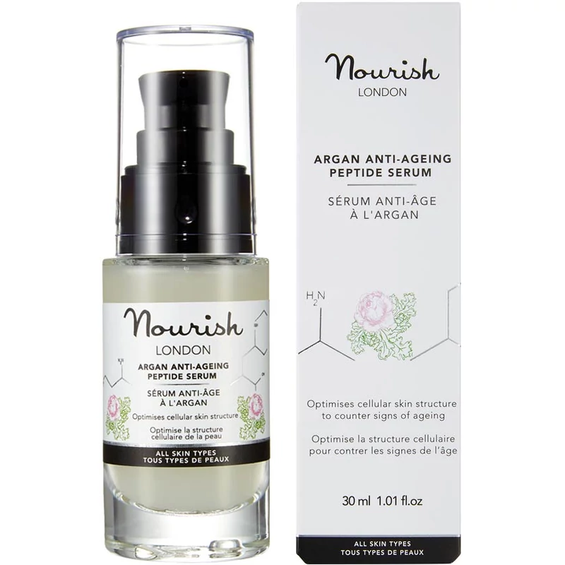 Nourish Argan Kale: Öregedésgátló peptid szérum (30 ml)