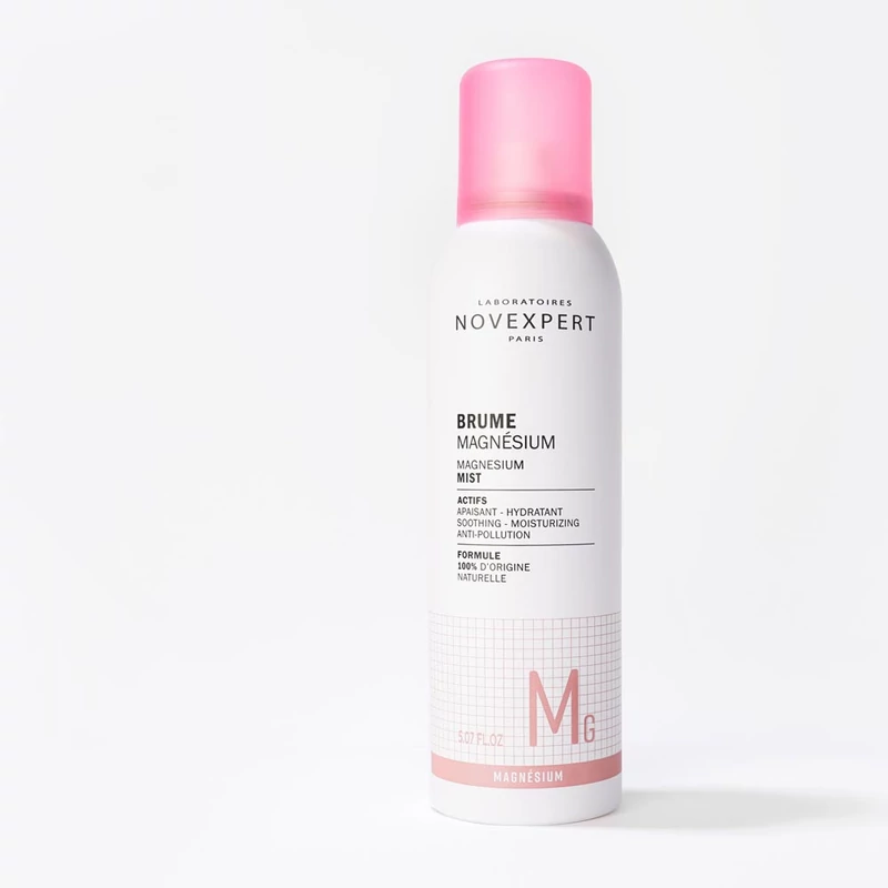 NOVEXPERT Magnézium Nyugtató és hidratáló arcpermet érzékeny bőrre (150 ml)