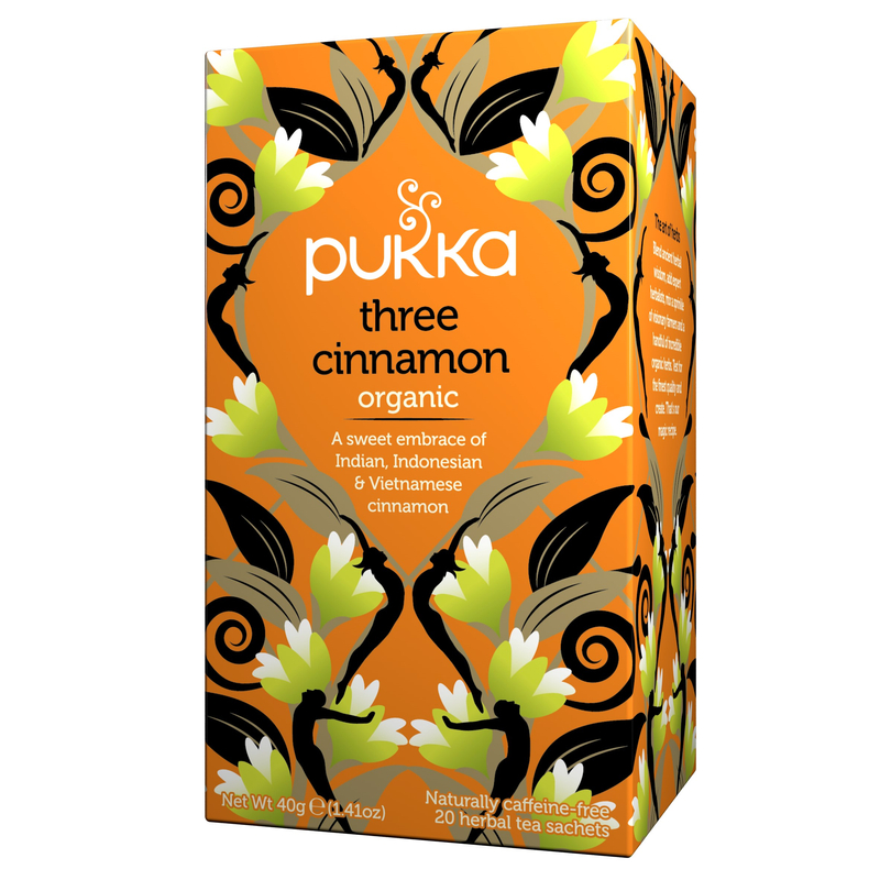 PUKKA Bio Three Cinnamon tea (20 db)