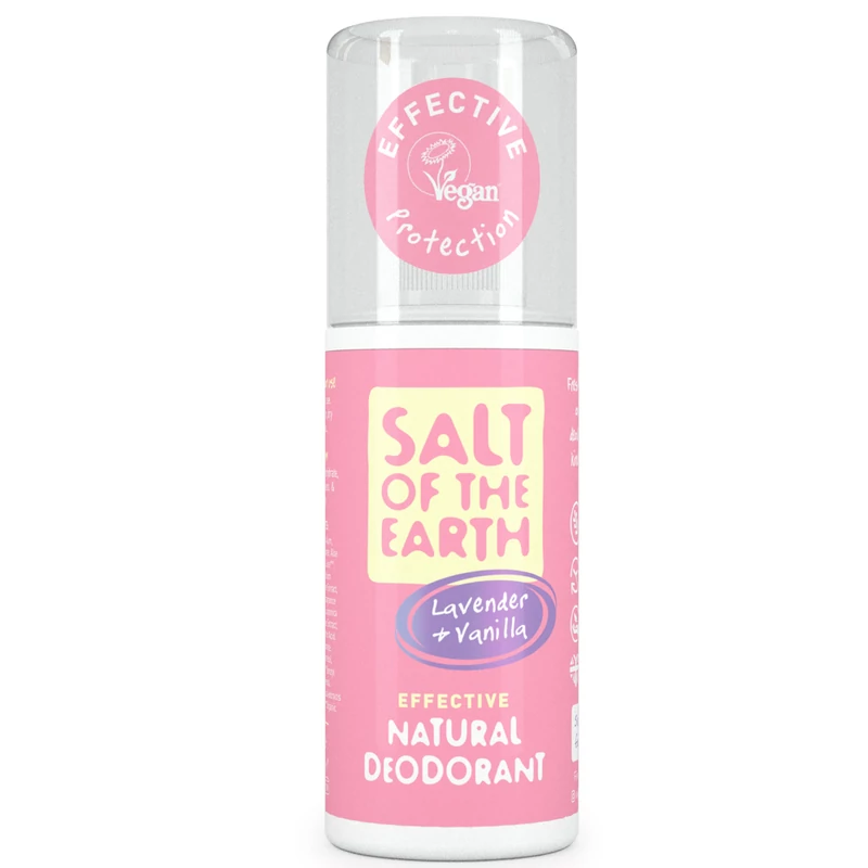 Salt of the Earth Levendula és vanília dezodor spray (100 ml)