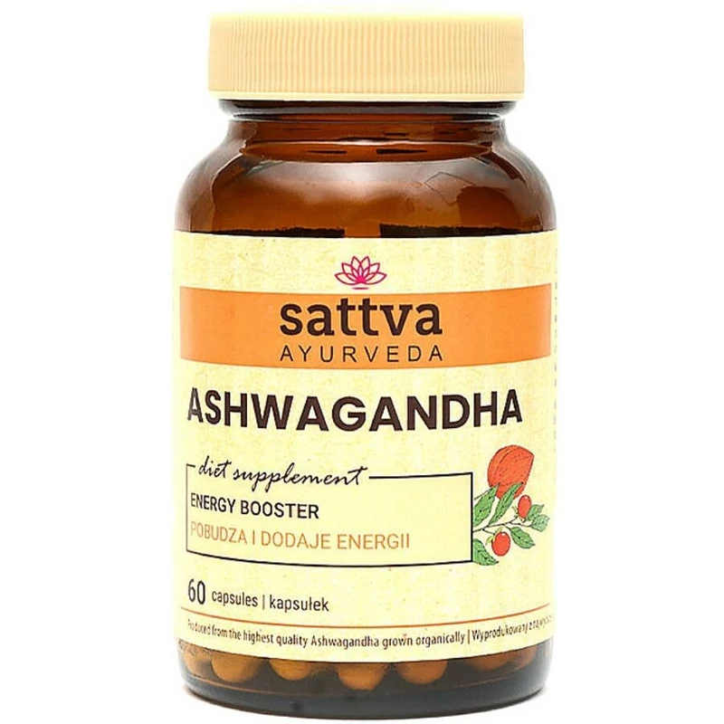 Sattva Ayurveda Ashwagandha kapszula (60 db)