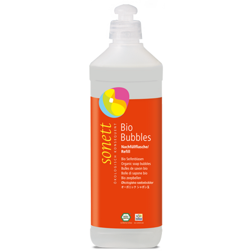 Sonett Bio szappanbuborék fújó utántöltő (500 ml)