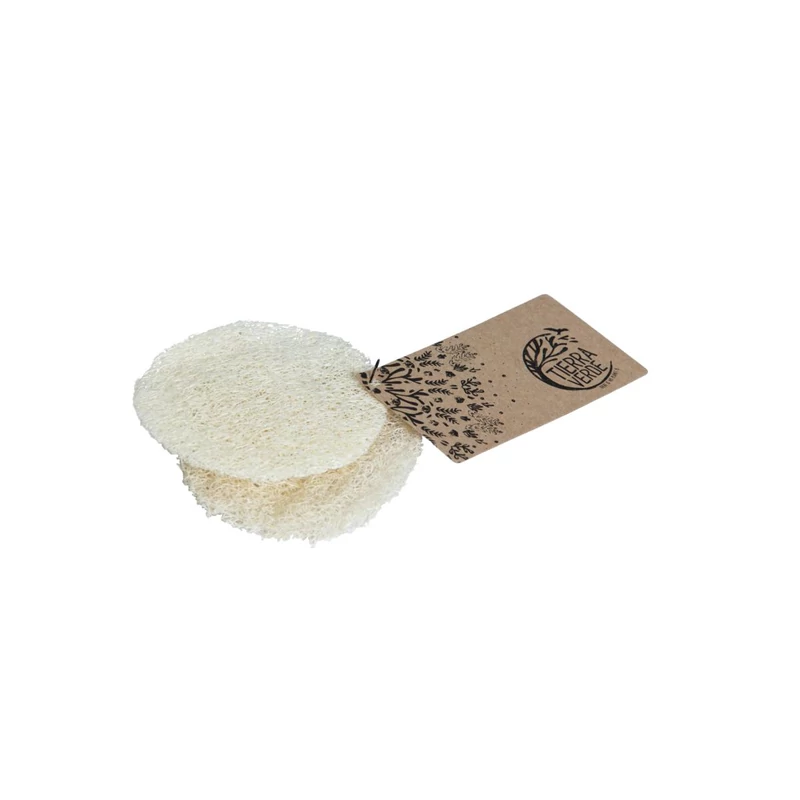 Tierra Verde Luffa szivacs - kör alakú (2 db)