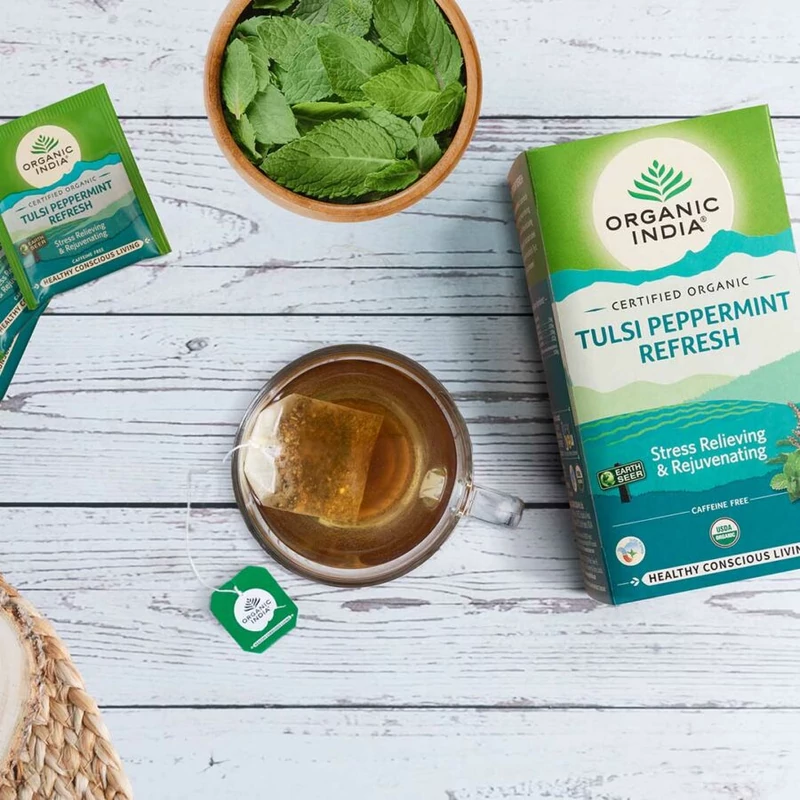 Tulsi filteres tea - Tulsi frissítő borsmenta (25 db)
