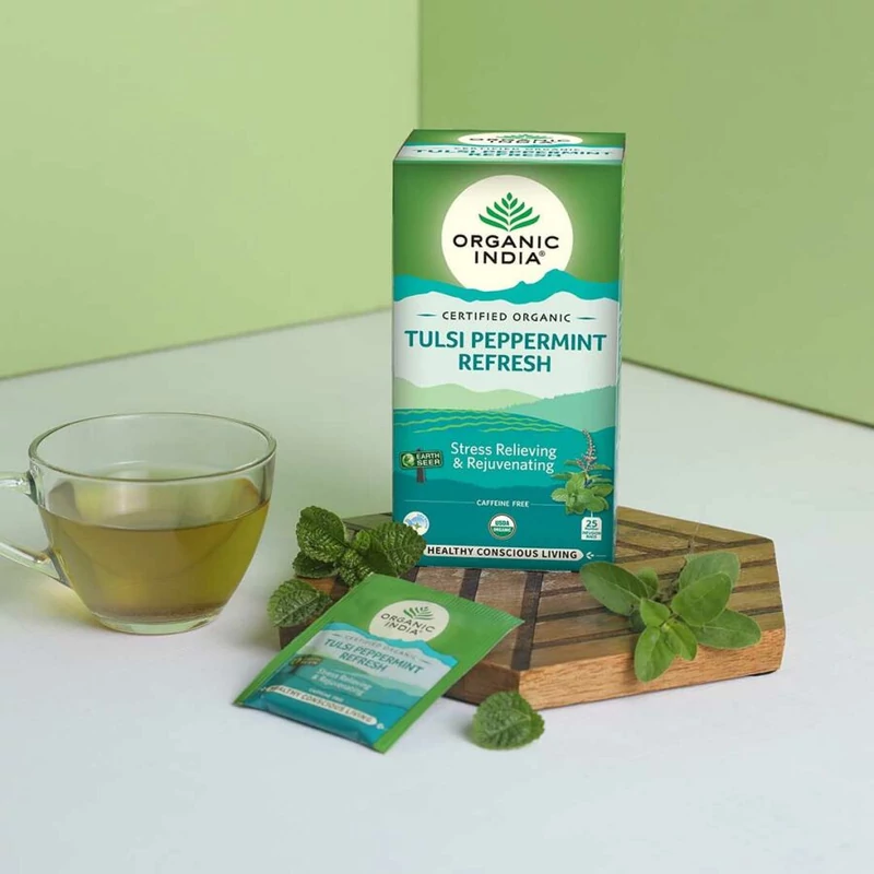 Tulsi filteres tea - Tulsi frissítő borsmenta (25 db)