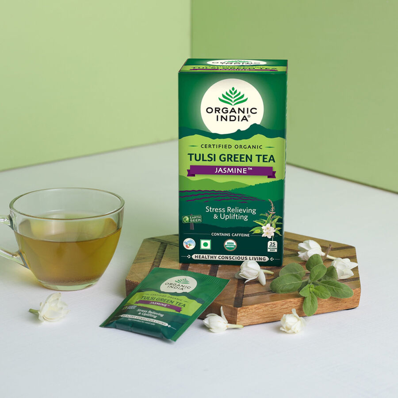 Tulsi filteres tea - Tulsi zöld tea, jázmin (25 db)