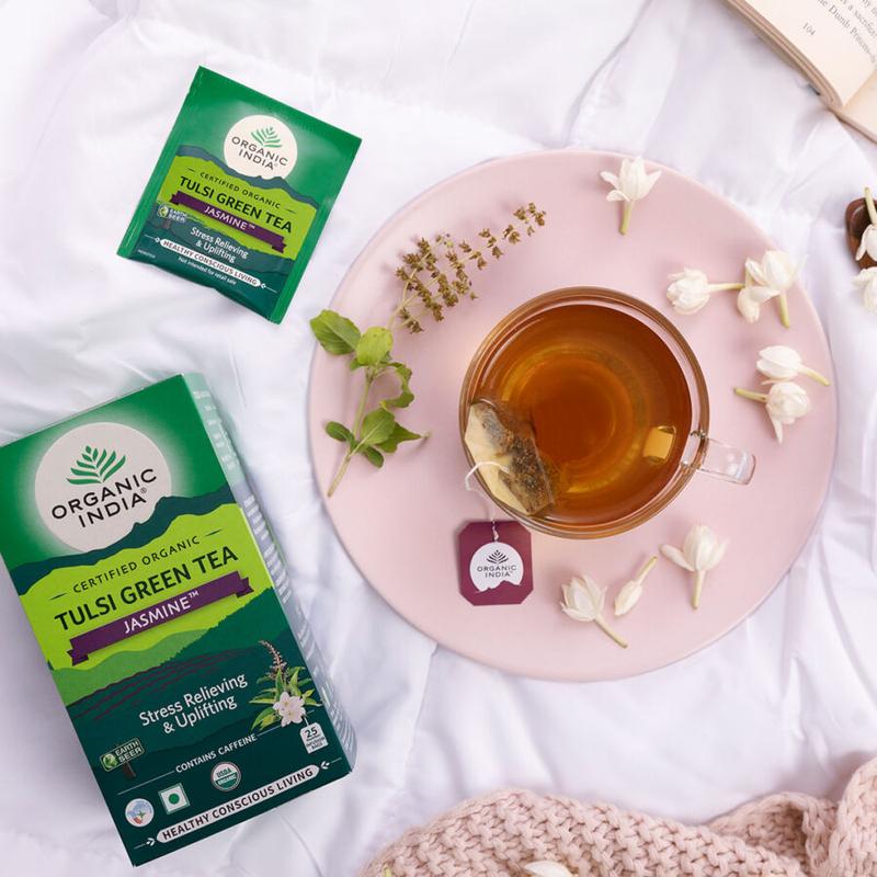Tulsi filteres tea - Tulsi zöld tea, jázmin (25 db)