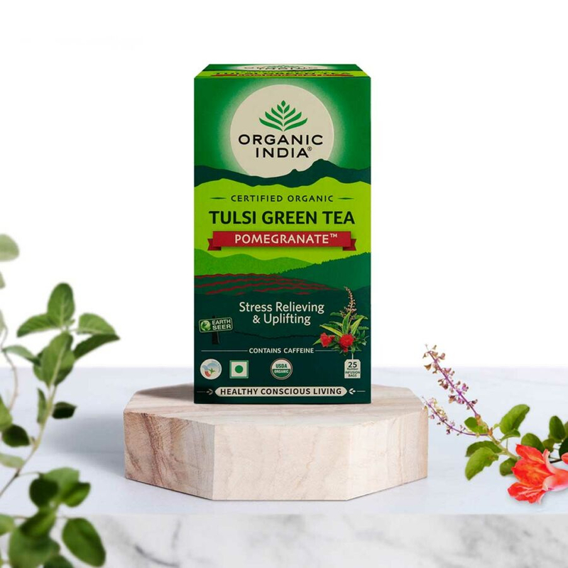 Tulsi filteres tea - Tulsi gránátalmás zöld tea (25 db)