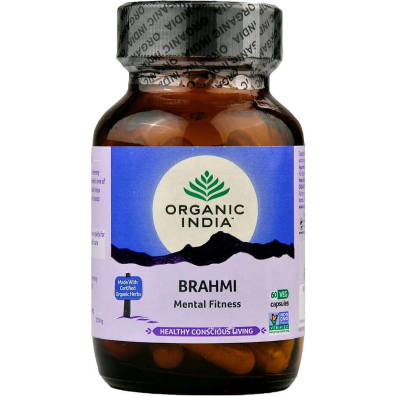 Organic India Gotukola Brahmi kapszula (60 db)