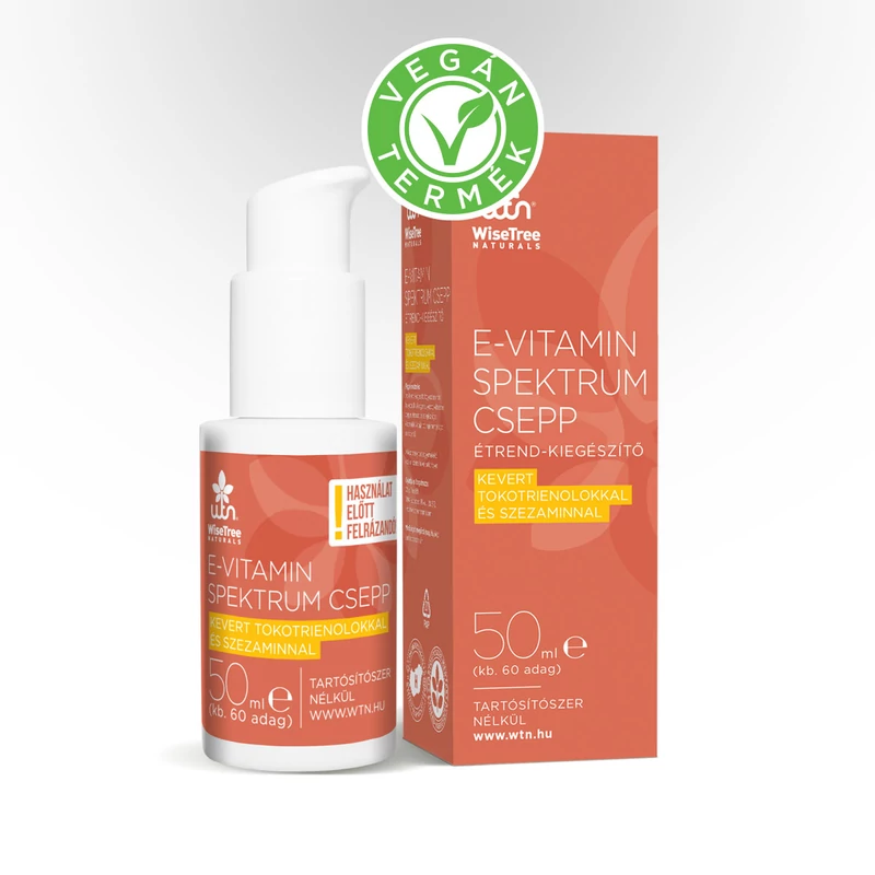 Wise Tree Naturals E-vitamin spektrum csepp (50 ml, 60 adag)