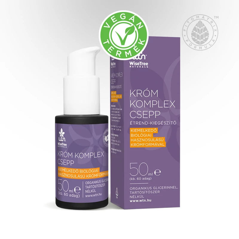 Wise Tree Naturals Króm komplex csepp (50 ml) 