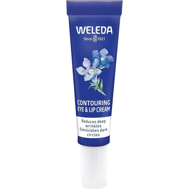 Weleda 50+ Öregedésgátló szem- és ajakkörnyék-ápoló kék enciánnal és havasi gyopárral (10 ml)